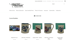 Desktop Screenshot of greatbaypottery.com